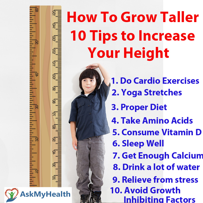 How To Get Taller Fast 10 Tips To Make Yourself Grow Taller Naturally