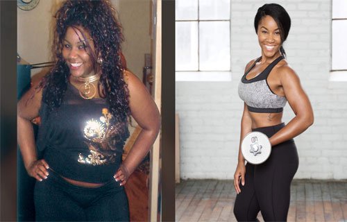 tameika gentles weight loss transformation