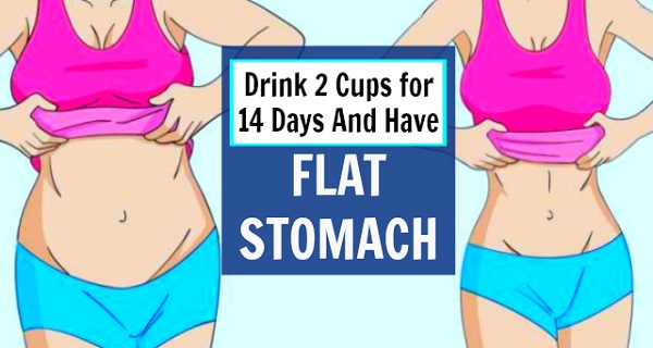 flat stomach in 1 days
