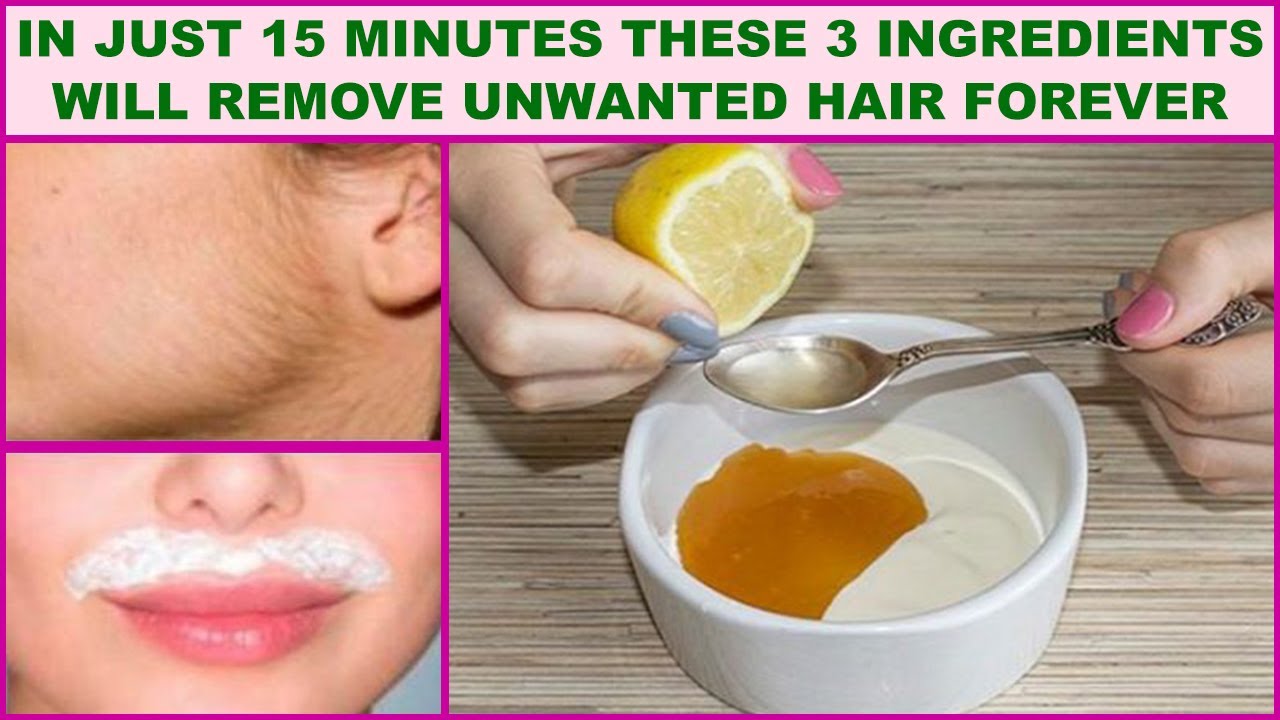 In Just 15 Minutes These 3 Ingredients Will Remove Facial Hair Forever 3730