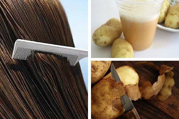 How to Use Potato Juice to Grow Long and Lustrous Hair!