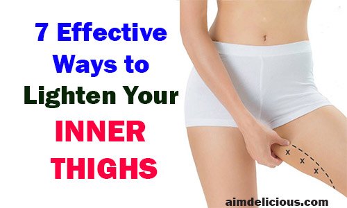 lighten inner thighs