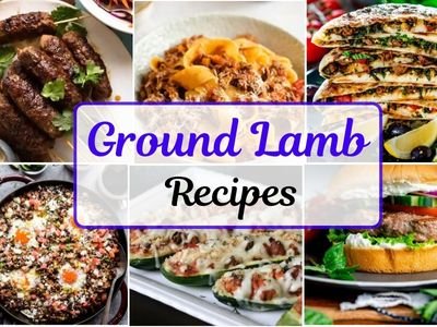 ground lamb recipes