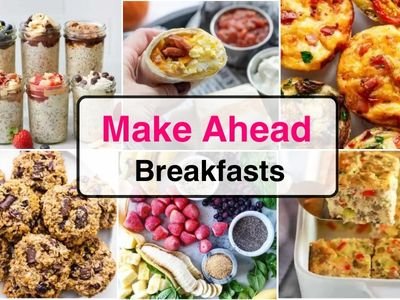 25 Delicious Make-Ahead Breakfast Recipes to Start Your Day Right