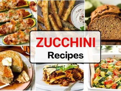 26 Easy Zucchini Recipes